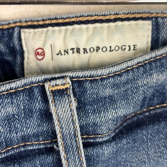 Anthropologie Adriano Goldschmied‎ Womens Jeans Sz 28 High Rise Slim Straight - Picture 9 of 11